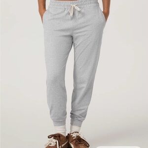Vuori Performance Jogger sz S pale grey heather